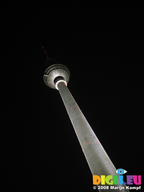 25517 Fernsehturm Berlin (TV Tower) at night